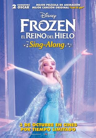 Póster Frozen: Sing Along