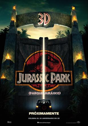 Póster Jurassic Park 3D