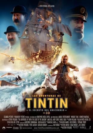 Póster Las aventuras de Tintin