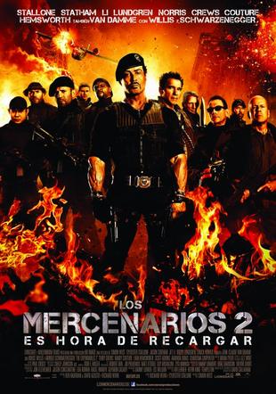 Póster Los mercenarios 2