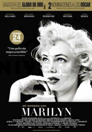 Póster Mi semana con Marilyn