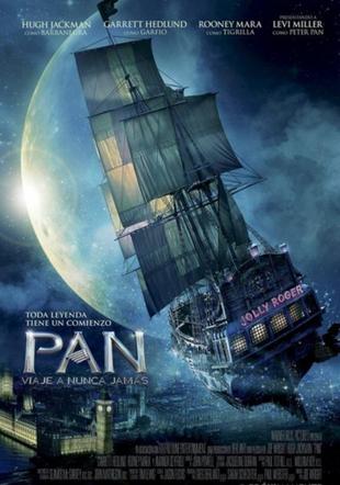 Póster Pan: Viaje a Nunca Jamás