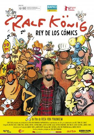 Póster Ralf König, rey de los cómics