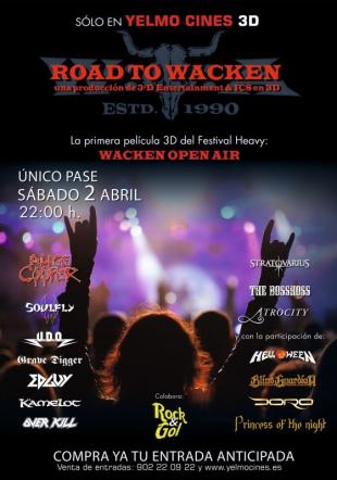 Póster Road to Wacken