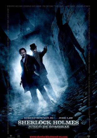 Póster Sherlock Holmes: Juego de sombras