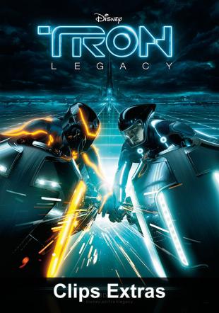 Póster Tron Legacy Clips Extra