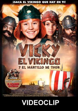 Póster Videoclip "Vicky el vikingo y el martillo de Thor"